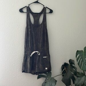 Vuori Clementine Tropical Leaf Romper XS